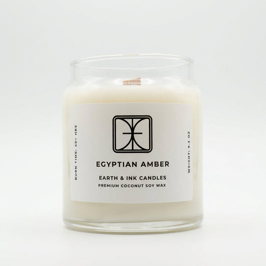 Egyptian Amber - Coconut Soy Candle