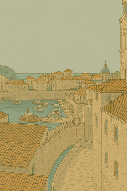 Croatia - Dubrovnik Harbor