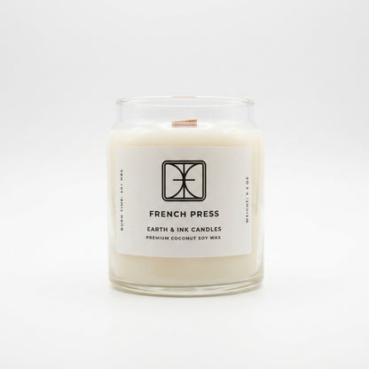 French Press - Coconut Soy Candle