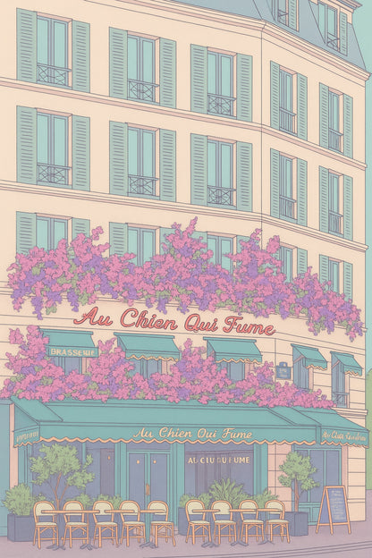 France - Paris Au Chien Qui Fume