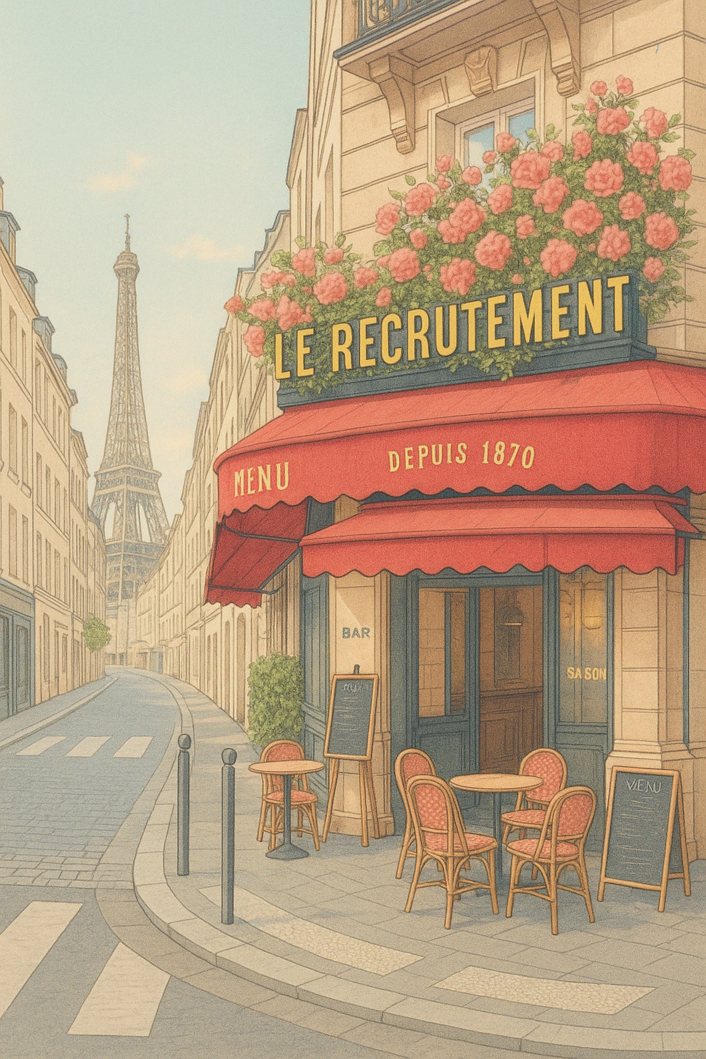 France - Paris Le Recrutement