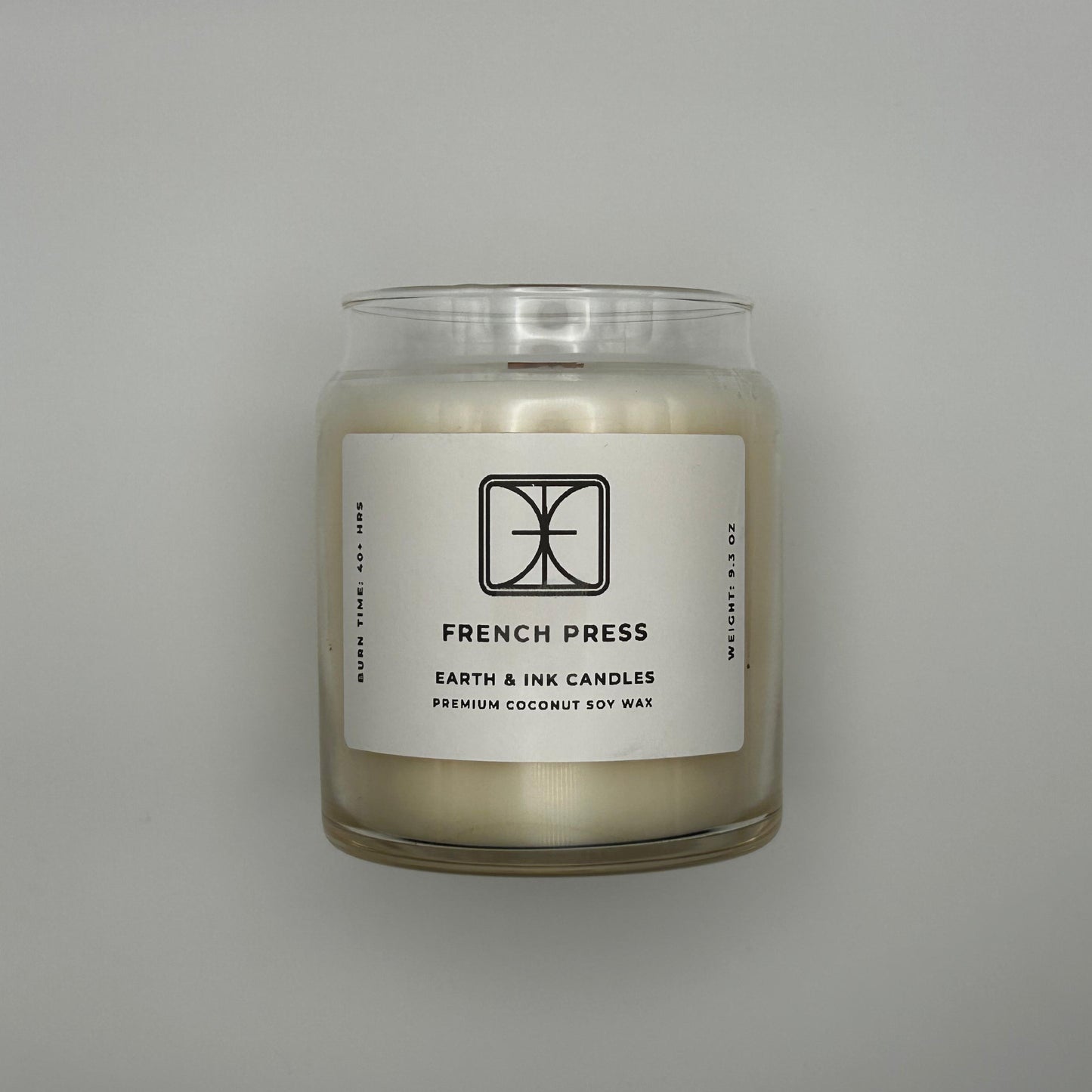 French Press - Coconut Soy Candle