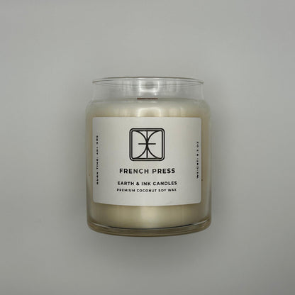 French Press - Coconut Soy Candle