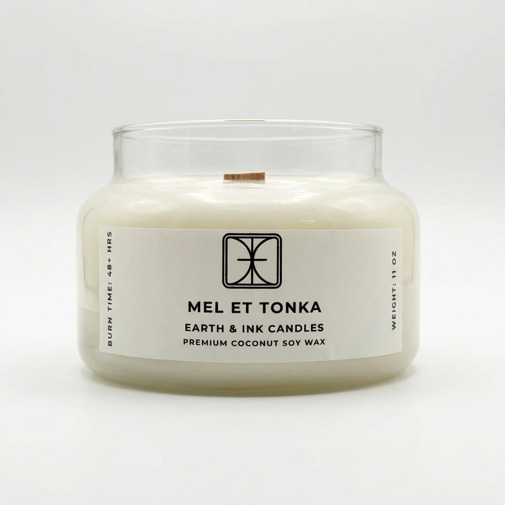 Mel et Tonka - Coconut Soy Candle