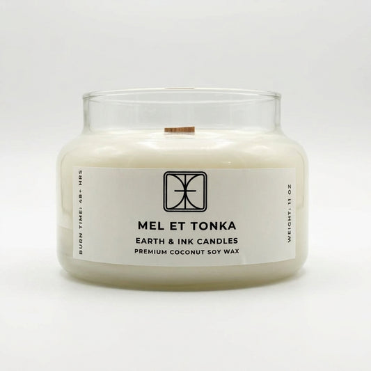 Mel et Tonka - Coconut Soy Candle