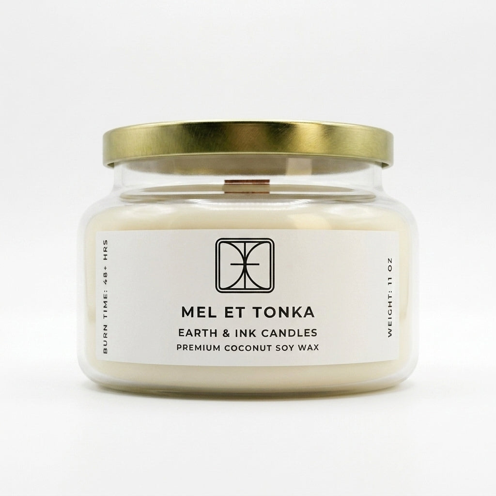 Mel et Tonka - Coconut Soy Candle
