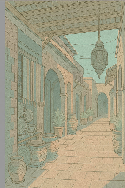 Morocco - Marrakesh Bazaar